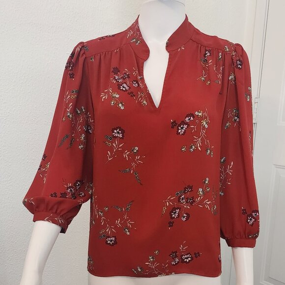 Banana Republic Floral Blouse - Picture 1 of 4